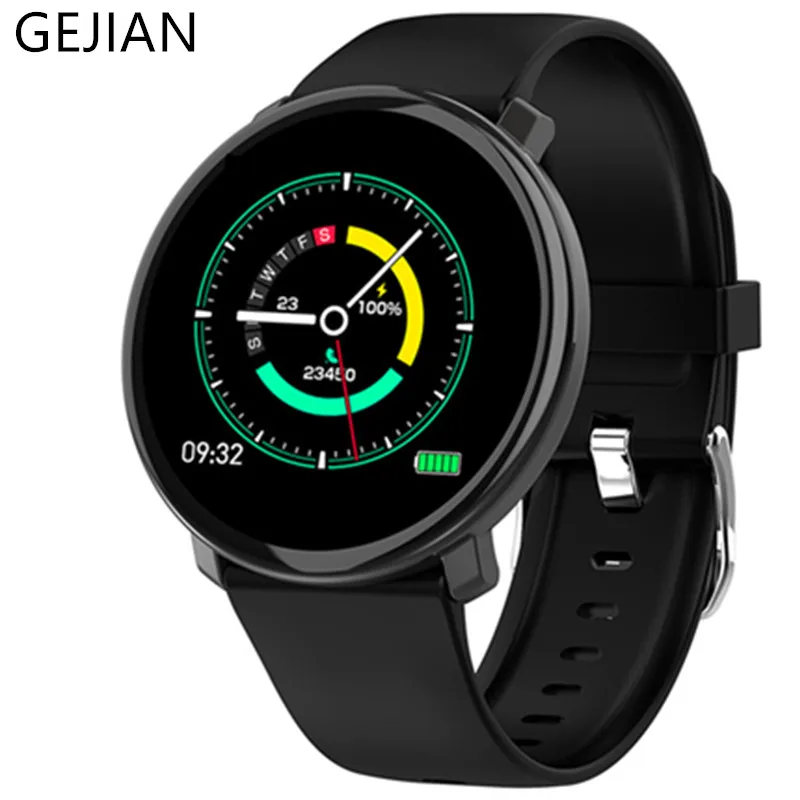 GEJIAN Smart Watch Full Screen Touch IP67 Waterproof Multiple Sports Mode Smartwatch Men For Android & IOS Relogio Masculi
GEJIAN Smart Watch Full Screen Touch IP67 Waterproof Multiple Sports Mode Smartwatch Men For Android & IOS Relogio Masculi
