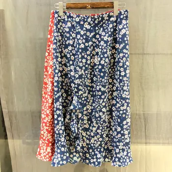 2020 New Sik Floral Split Midi Skirt High Waist Sweet Ruffled Irregular Female Long Skirts
2020 New Sik Floral Split Midi Skirt High Waist Sweet Ruffled Irregular Female Long Skirts