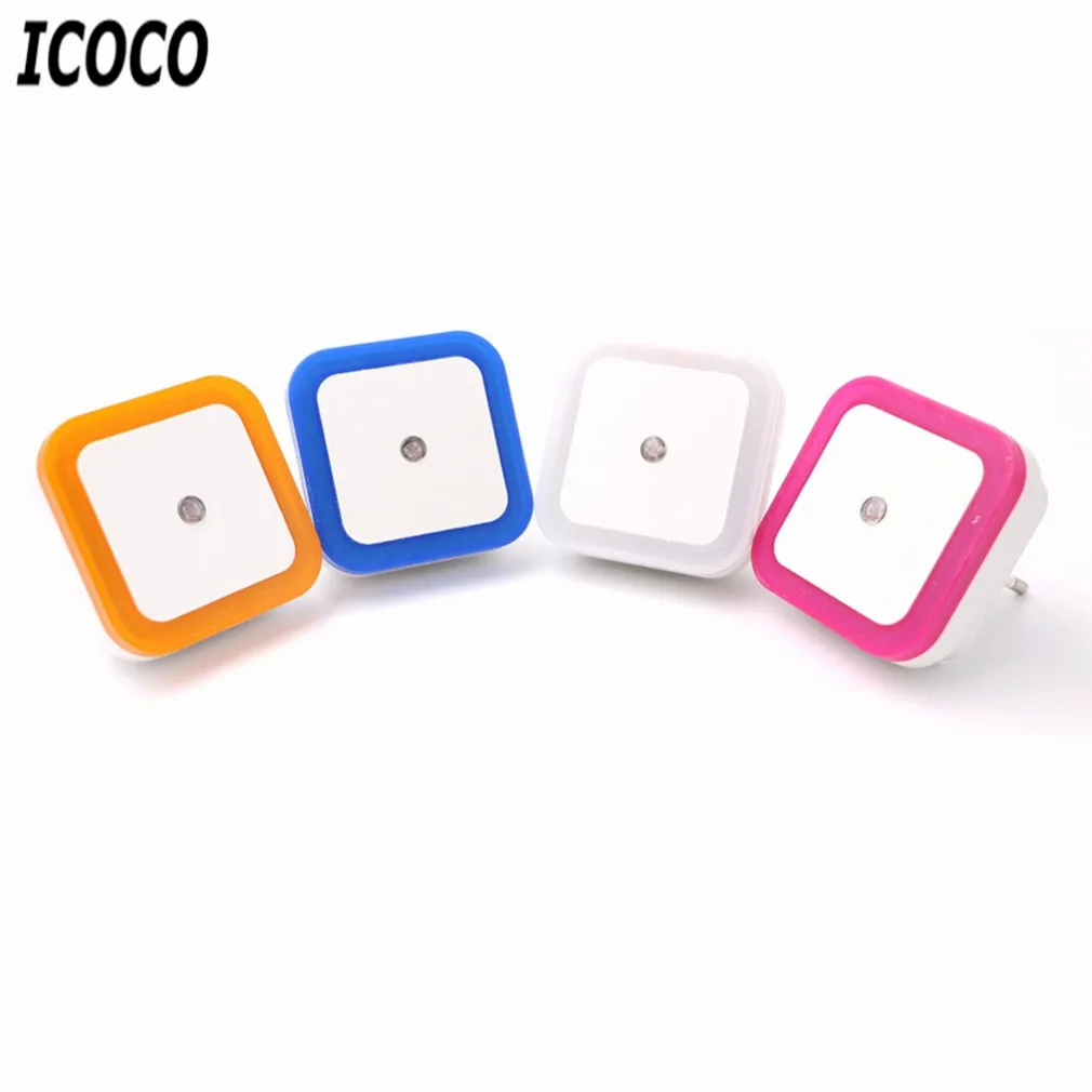 ICOCO EU/US Plug LED Induction Lamp Square Shape Wall Light Night Light Automatic Switch Light Sensor Bedroom Household Supply
ICOCO EU/US Plug LED Induction Lamp Square Shape Wall Light Night Light Automatic Switch Light Sensor Bedroom Household Supply