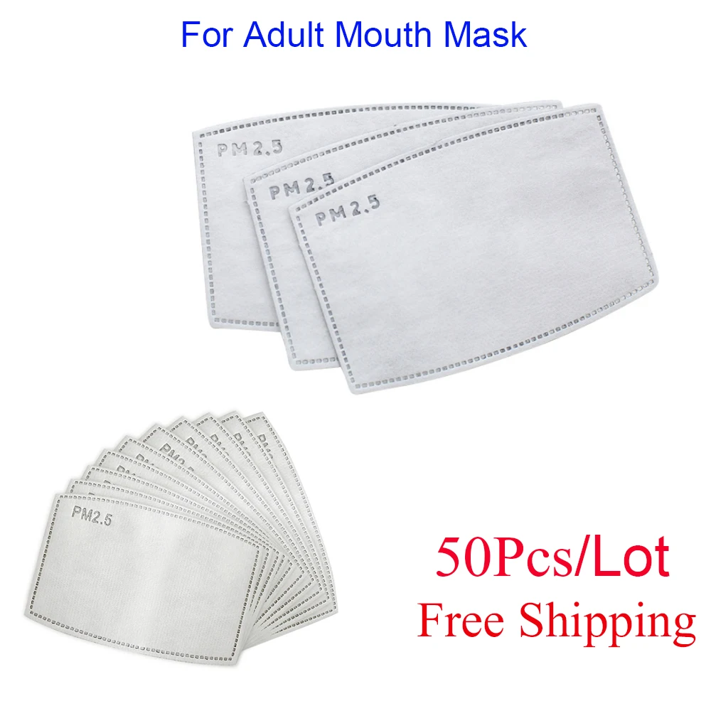 50pcs/Lot PM2.5 Filter Paper Anti Haze Mouth Mask Anti Dust Mask Activated Carbon Filter Paper Health Care
50pcs/Lot PM2.5 Filter Paper Anti Haze Mouth Mask Anti Dust Mask Activated Carbon Filter Paper Health Care