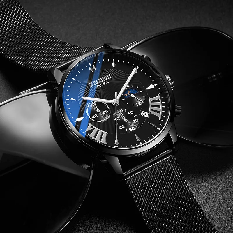 2019 New Cool Watch Male Student Chronograph Quartz Watch Night Light Waterproof Multi-purpose Watch Business Trend Watch
2019 New Cool Watch Male Student Chronograph Quartz Watch Night Light Waterproof Multi-purpose Watch Business Trend Watch