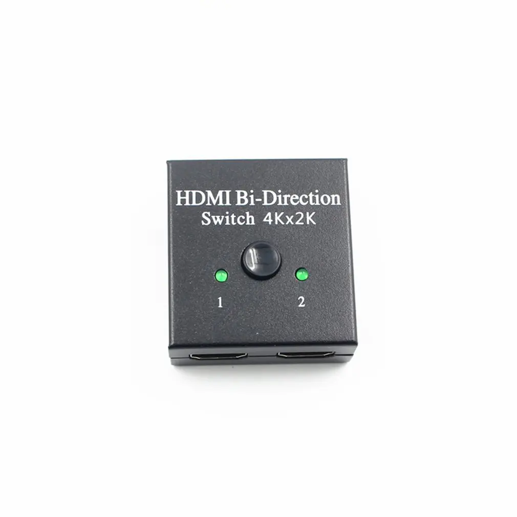 N4K UHD HDMI Splitter HDMI Switch Switcher 1X2 2X1 Split 1 in 2 Out Amplifier 1080P 4Kx2K HDMI Switcher 2 Ports Bi-directional
N4K UHD HDMI Splitter HDMI Switch Switcher 1X2 2X1 Split 1 in 2 Out Amplifier 1080P 4Kx2K HDMI Switcher 2 Ports Bi-directional