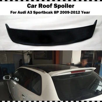 

Oettinge style Fiber glass Roof wing spoiler For AUDI A3 8P Sportback 2009 - 2012 A3 FRP rear trunk spoiler not fit sline & s3