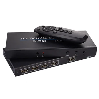 Video Wall Controller 1 HDMI Input 4 HDMI Output 2X1/3X1/4X1/1X2/1X3/1X4 TV Processor Images Stitching Controller New
Video Wall Controller 1 HDMI Input 4 HDMI Output 2X1/3X1/4X1/1X2/1X3/1X4 TV Processor Images Stitching Controller New