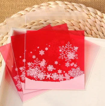 Bakery Goodies / Small Accessories Cellophane Favor Mini Bags, Gift Packaging, "Red Snowflakes Print" 10x13cm 300PCS/LOT
Bakery Goodies / Small Accessories Cellophane Favor Mini Bags, Gift Packaging, "Red Snowflakes Print" 10x13cm 300PCS/LOT