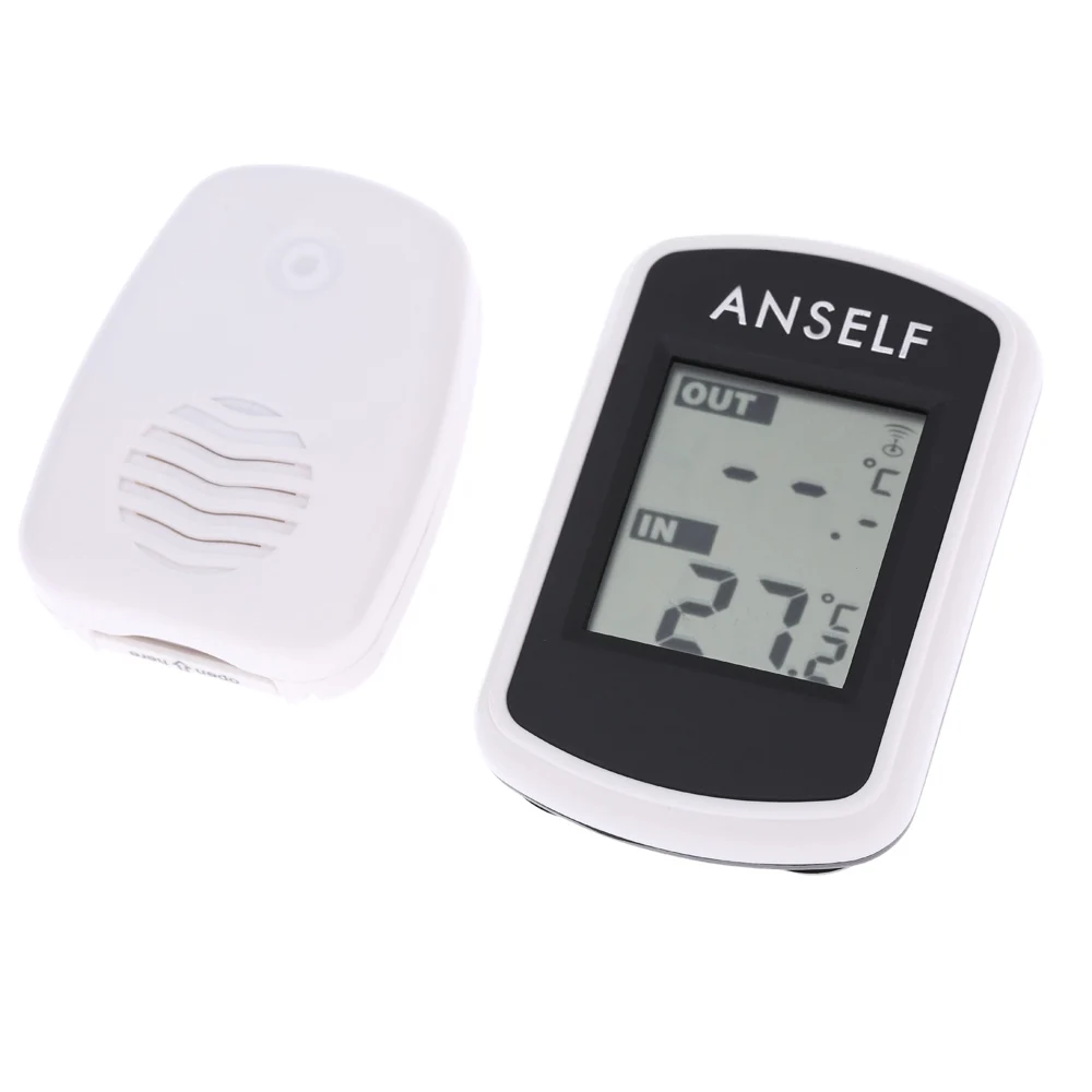 New 2018 Digital LCD Wireless Thermometer Electronic Temperature Meter with Weather Station Indoor Outdoor Tester Home Thermomet 
New 2018 Digital LCD Wireless Thermometer Electronic Temperature Meter with Weather Station Indoor Outdoor Tester Home Thermomet