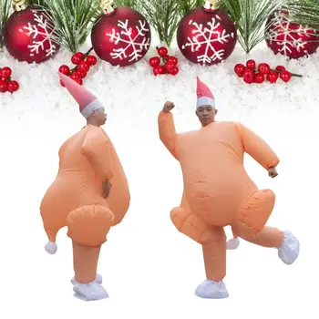 Thanksgiving Turkey Inflatable Suit Costume Funny Blow Up Jumpsuit Halloween Christmas Fancy Dress Up Cosplay Party Festival
Thanksgiving Turkey Inflatable Suit Costume Funny Blow Up Jumpsuit Halloween Christmas Fancy Dress Up Cosplay Party Festival