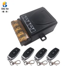 High-Power 2000W 433MHz RF Fernbedienung AC 75V ~ 220V transmitor Empfänger für Fabrik bauernhof Büro Belüftung Pumpe LED Licht(China)