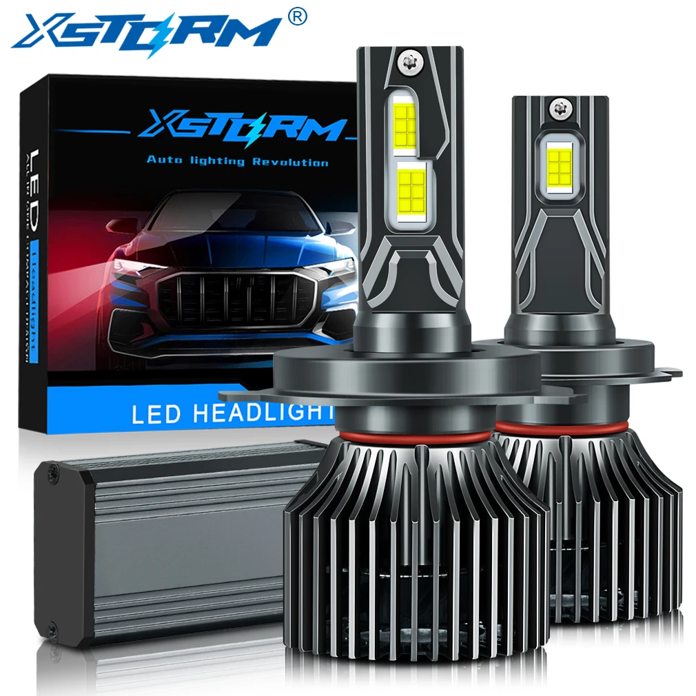 XSTORM 120W H7 Led Canbus 22000LM Headlight H1 H4 H8 H11 H16 9005 HB3 9006 HB4 LED Bulb 9004 9007 H13 Turbo Lamp for Car 6500K | Автомобили