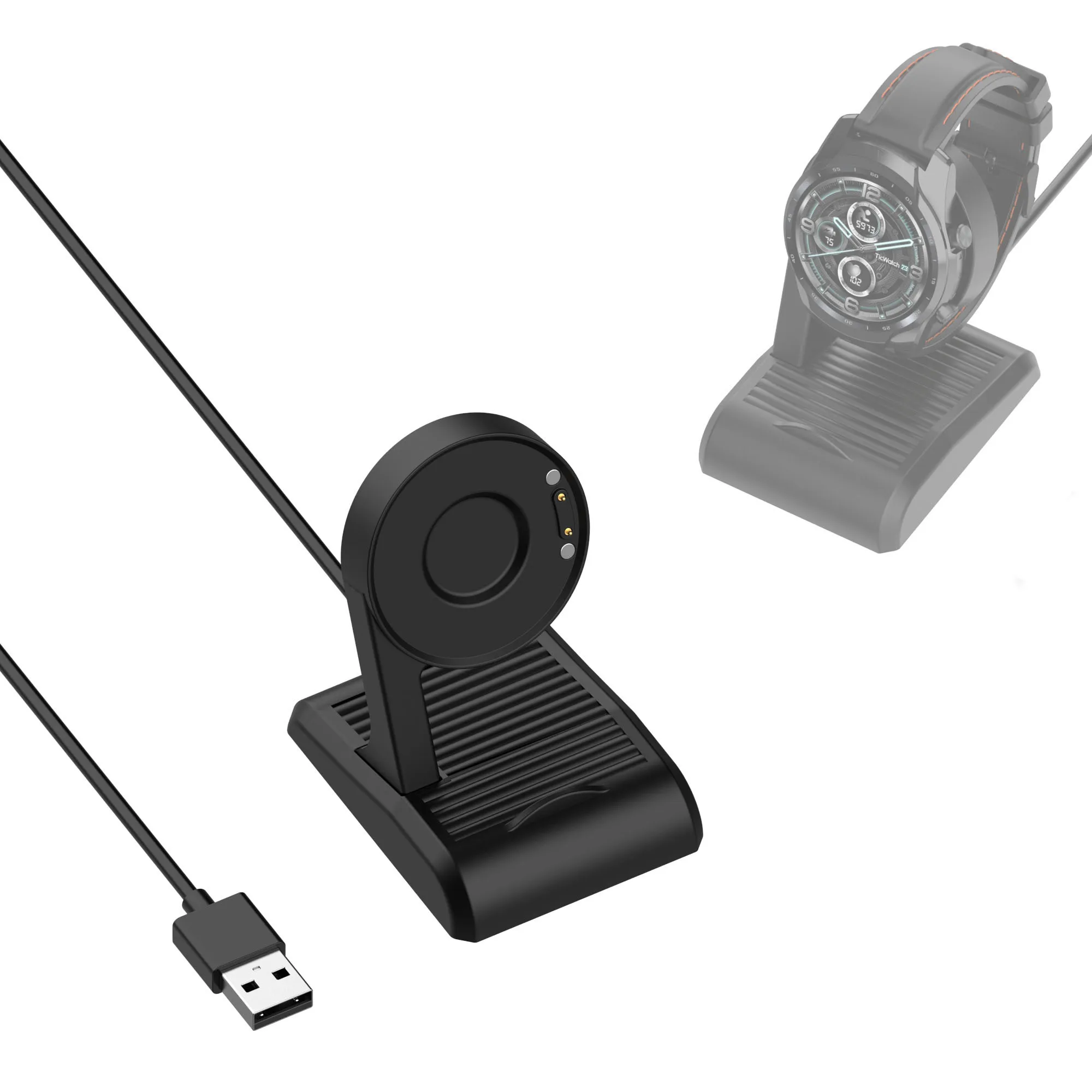 Dock Charger Stand Adapter Smartwatch USB Charging Cable Holder for Ticwatch Pro 5/X/3/Ultra/LTE/E3 Smart Watch Pro5 Accessories
Dock Charger Stand Adapter Smartwatch USB Charging Cable Holder for Ticwatch Pro 5/X/3/Ultra/LTE/E3 Smart Watch Pro5 Accessories