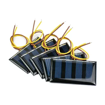 SUNYIMA Mini Solar Panel sunpower Solar Cell 2V 60MA Polycrystalline DIY Solar Support 1.2V Battery Charge 59*34MM 10pcs
SUNYIMA Mini Solar Panel sunpower Solar Cell 2V 60MA Polycrystalline DIY Solar Support 1.2V Battery Charge 59*34MM 10pcs