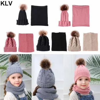 2pcs/set Fashion Newborn Baby Hats Knitted Warm Pom Round Machine Cap Protects Ear Bonnet Baby Winter Caps + Scarf Suits 0-3 Y 
2pcs/set Fashion Newborn Baby Hats Knitted Warm Pom Round Machine Cap Protects Ear Bonnet Baby Winter Caps + Scarf Suits 0-3 Y
