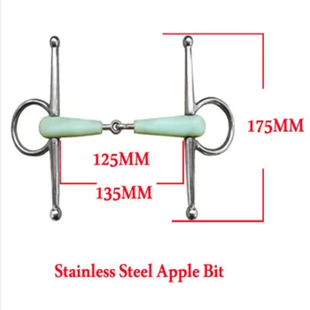 Equestrian Products Apple Horse Bit Stainless steel Full Cheek Apple Bit With Good Smell
Equestrian Products Apple Horse Bit Stainless steel Full Cheek Apple Bit With Good Smell