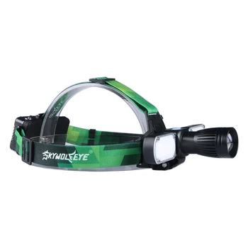 New Focusing Adjustable 1000LM Outdoor T6+COB Headlamp Cycling Head Torch
New Focusing Adjustable 1000LM Outdoor T6+COB Headlamp Cycling Head Torch