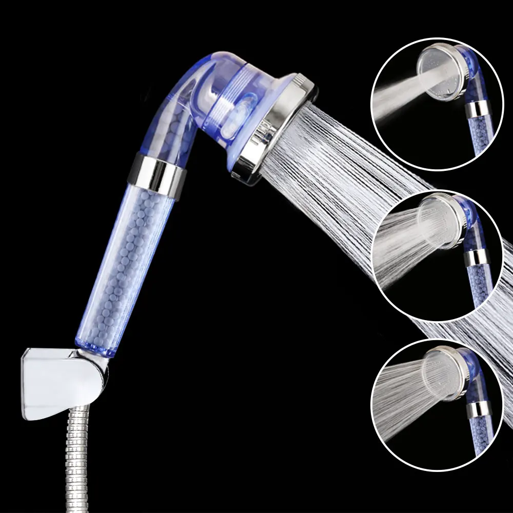 Ionic Shower Head 3 Mode Function Spray Filtered Handheld Showerhead Anion Energy Ball Purifies Water Shower Remove Chlorine
Ionic Shower Head 3 Mode Function Spray Filtered Handheld Showerhead Anion Energy Ball Purifies Water Shower Remove Chlorine