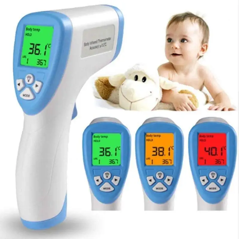 New Muti-fuction Baby Adult Digital Termomete Infrared Forehead Body Thermometer Gun Non-contact Temperature Measurement Tool
New Muti-fuction Baby Adult Digital Termomete Infrared Forehead Body Thermometer Gun Non-contact Temperature Measurement Tool