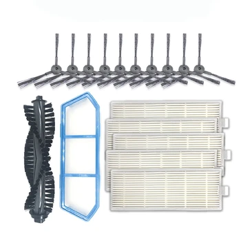 Suitable for Ilife A4S Main Brush Edge Brush Primary Filter Accessories Sweeping Machine Accessories 
Suitable for Ilife A4S Main Brush Edge Brush Primary Filter Accessories Sweeping Machine Accessories
