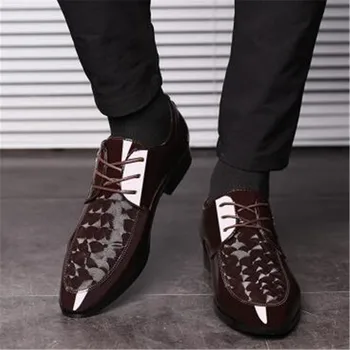 New summer imitation leather glossy shoes breathable comfortable lightweight non-slip casual fashion men's dress shoes
New summer imitation leather glossy shoes breathable comfortable lightweight non-slip casual fashion men's dress shoes