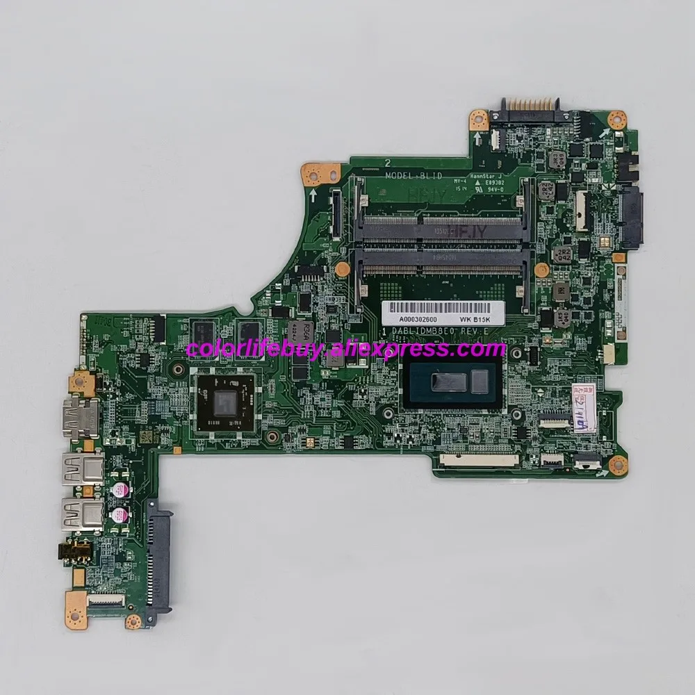 Оригинальная материнская плата A000302600 I7-5500U CPU DABLIDMB8E0 DDR3 для ноутбука Toshiba Satellite
Оригинальная материнская плата A000302600 I7-5500U CPU DABLIDMB8E0 DDR3 для ноутбука Toshiba Satellite