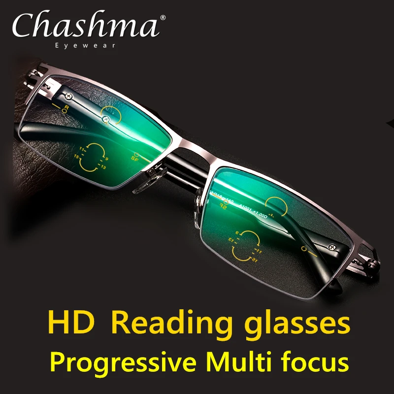 High-end Adjustable Visual Bifocal Progressive Reading Glasses Men Multifocal Glasses
High-end Adjustable Visual Bifocal Progressive Reading Glasses Men Multifocal Glasses