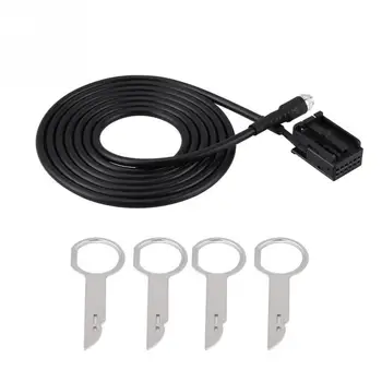 6000 CD MP3 Audio Input Aux Cable Adapter Data Connection Transmission Line for Ford Focus Mondeo with Removal Tool Keys
6000 CD MP3 Audio Input Aux Cable Adapter Data Connection Transmission Line for Ford Focus Mondeo with Removal Tool Keys
