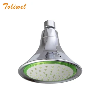 Small Bell 5 inch Rainfall Shower Head 1-Setting Air Turbo High Pressure Bathroom Showerhead ABS Chrome with Brass Ball Joint
Small Bell 5 inch Rainfall Shower Head 1-Setting Air Turbo High Pressure Bathroom Showerhead ABS Chrome with Brass Ball Joint
