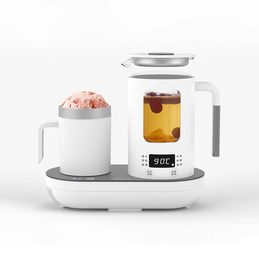 YOUPIN LIFE ELEMENT 2IN1 600W 600ML Electric Tea Pot Water Kettle Glass 400ml Cooling Cup Temperature Display Insulation Bottle
YOUPIN LIFE ELEMENT 2IN1 600W 600ML Electric Tea Pot Water Kettle Glass 400ml Cooling Cup Temperature Display Insulation Bottle