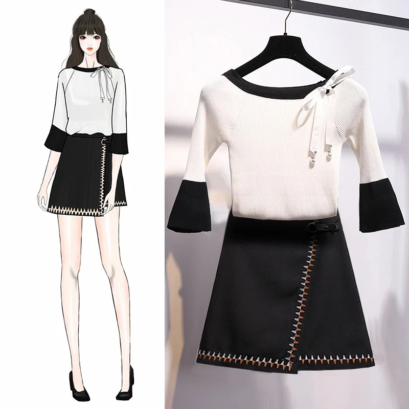 2019 Spring And Summer New Style Korean-style Fashion Very Fairy of Royal Sister Knitting Suit Western Style Goddess Playful Two
2019 Spring And Summer New Style Korean-style Fashion Very Fairy of Royal Sister Knitting Suit Western Style Goddess Playful Two