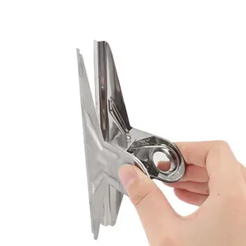 Metal Stainless Steel Ticket Binder Metal Paper Clip Stainless Steel Clamp Useful Tool Office Clips Convenient Cheap Letter
Metal Stainless Steel Ticket Binder Metal Paper Clip Stainless Steel Clamp Useful Tool Office Clips Convenient Cheap Letter