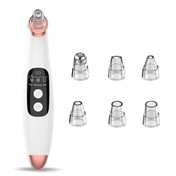 Blackhead Remover Facial Nose Cleaner Aspirateur Point Acne Vacuum Extractor Face Deep Black Spots Pore Clean Beauty Tool
Blackhead Remover Facial Nose Cleaner Aspirateur Point Acne Vacuum Extractor Face Deep Black Spots Pore Clean Beauty Tool