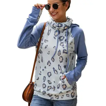 Fashion 2019 Women Autumn Sexy Leopard Hoodies Casual Long Sleeve Winter Sweatshirts Loose Pocket Hooded Top
Fashion 2019 Women Autumn Sexy Leopard Hoodies Casual Long Sleeve Winter Sweatshirts Loose Pocket Hooded Top