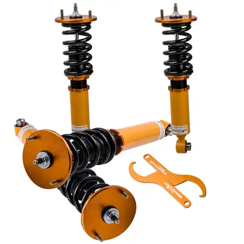 Coilover Suspension Kit for Nissan Skyline GTST R33 RB25DET RB25 Shock Absorbers ECR33 ER33 24 Way Adj. Damper Struts Spring
Coilover Suspension Kit for Nissan Skyline GTST R33 RB25DET RB25 Shock Absorbers ECR33 ER33 24 Way Adj. Damper Struts Spring
