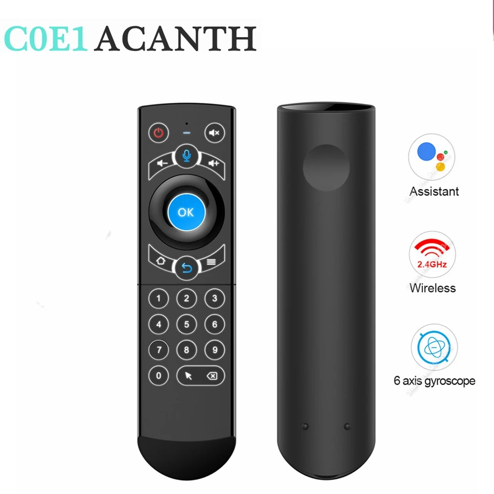 G21 PRO Backlit Gyro Remote 2.4Ghz Wireless Air Mouse Smart Voice Remote Control IR Learning for Android TV Box Projector
G21 PRO Backlit Gyro Remote 2.4Ghz Wireless Air Mouse Smart Voice Remote Control IR Learning for Android TV Box Projector