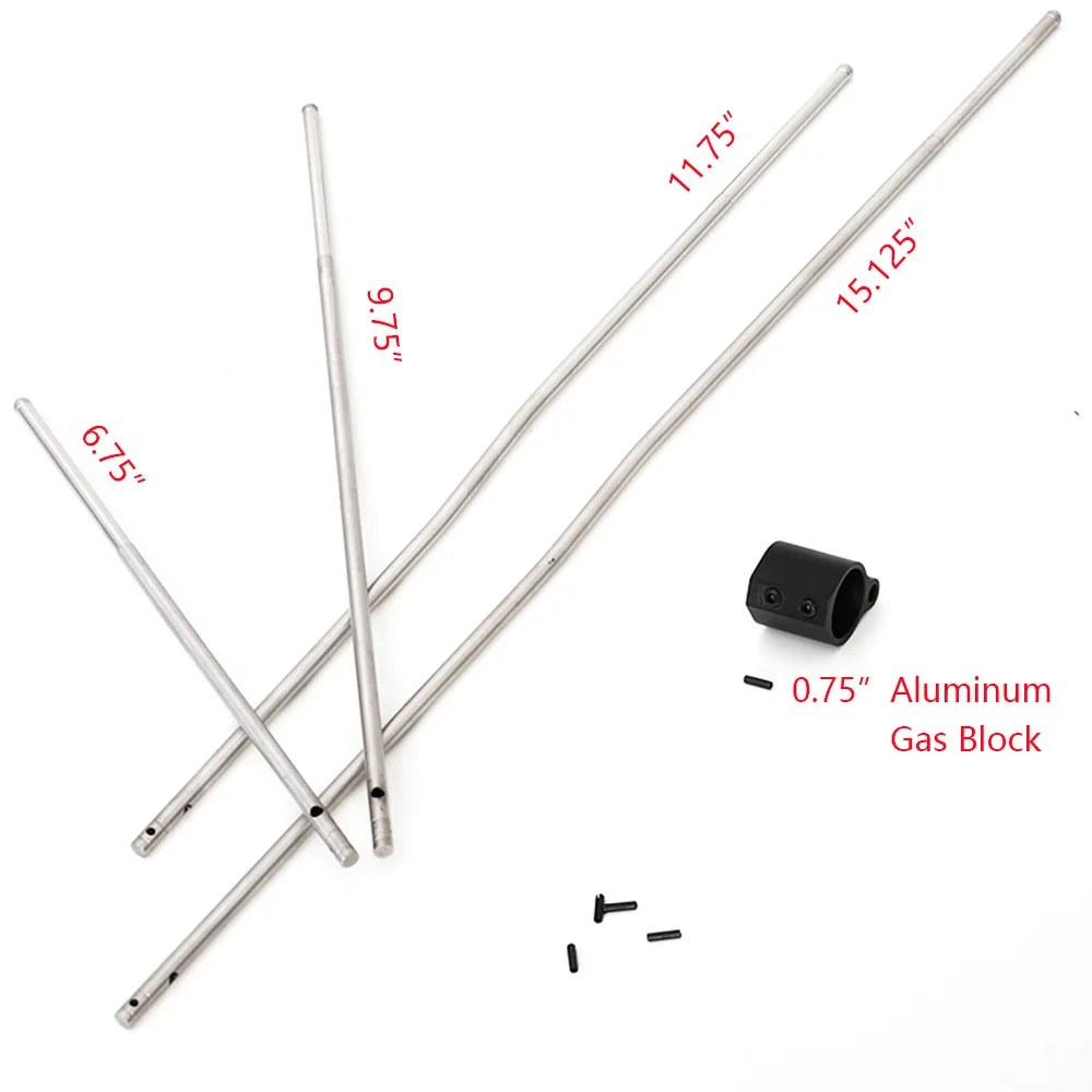 Rifle Gas Block Tube Low Profile .750 5.56 223 with Steel Roll Pin Tactical 0.75 Inch Dia Fit M4 AR15
Rifle Gas Block Tube Low Profile .750 5.56 223 with Steel Roll Pin Tactical 0.75 Inch Dia Fit M4 AR15