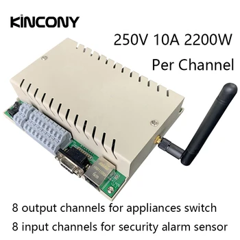 Intelligent Smart Home Automation Domotica Hogar Casa WiFi Module Controller Relay Switch System Remote Control APP 8 Channel 
Intelligent Smart Home Automation Domotica Hogar Casa WiFi Module Controller Relay Switch System Remote Control APP 8 Channel