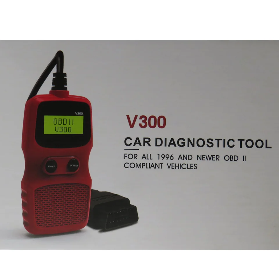 

V300 Universal Code Readers ELM327 OBD2 Car Diagnostic Scanner Interface Check Engine Fault ELM 327 OBD 2 Auto Diagnostic-Tools