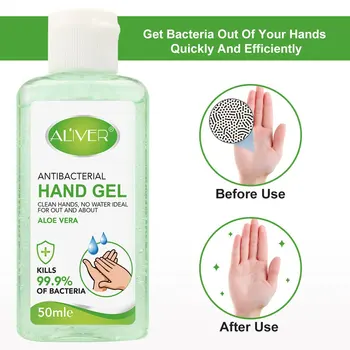 50ml Travel Portable Hand Sanitizer Gel Anti-Bacteria Moisturizing Liquid Disposable No Clean Waterless Antibacterial Hand Gel
50ml Travel Portable Hand Sanitizer Gel Anti-Bacteria Moisturizing Liquid Disposable No Clean Waterless Antibacterial Hand Gel