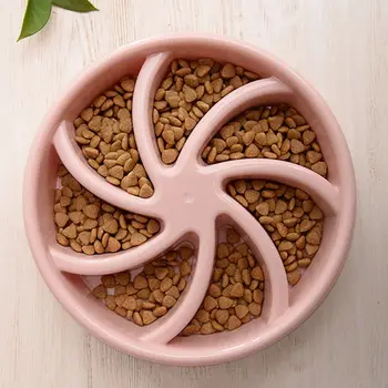 Pet Bowls Green/Blue/Pink Pet Windmill Type Food Bowl Pets Dog Cat Pot Anti-smashing Anti-choke Slow Feeding Dogs Cats Bowls
Pet Bowls Green/Blue/Pink Pet Windmill Type Food Bowl Pets Dog Cat Pot Anti-smashing Anti-choke Slow Feeding Dogs Cats Bowls