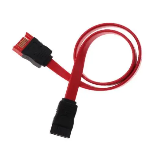 Red SATA 7 Pin Male to SATA 7 Pin Female Extension Cable Cord for HDD Hard Drive Data Transfer Sync Cable For PC
Red SATA 7 Pin Male to SATA 7 Pin Female Extension Cable Cord for HDD Hard Drive Data Transfer Sync Cable For PC