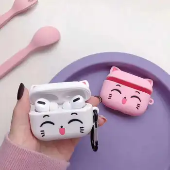 fudna For AirPods Pro Case Cute Cartoon Pink cat/frog Couples silicon Cover For Apple AirPods 3 Air Pods Pro 3 Earphone Case 
fudna For AirPods Pro Case Cute Cartoon Pink cat/frog Couples silicon Cover For Apple AirPods 3 Air Pods Pro 3 Earphone Case