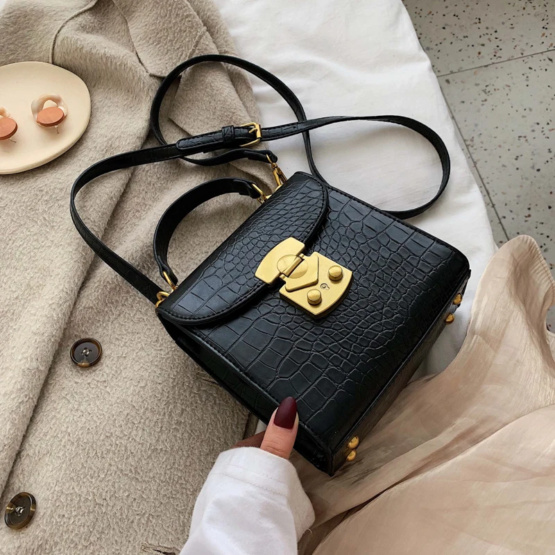 Mini Stone Pattern PU Leather Crossbody Bags For Women 2019 Lock Designer Shoulder Messenger Bag Travel Hand Bags For Women
Mini Stone Pattern PU Leather Crossbody Bags For Women 2019 Lock Designer Shoulder Messenger Bag Travel Hand Bags For Women