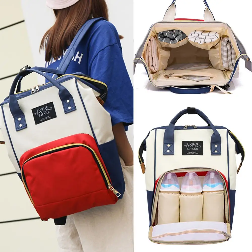 Large Capacity Mummy Maternity Nappy Bag Waterproof Baby Bag Travel Backpack Nursing Bag for Baby Care 2019
Large Capacity Mummy Maternity Nappy Bag Waterproof Baby Bag Travel Backpack Nursing Bag for Baby Care 2019
