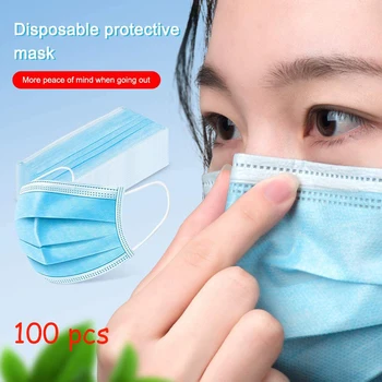 100PCS Masks Disposable nursing mask Facial Protective Cover Masks Prevent Flu Face masks Care anti-virus Breathable Masks
100PCS Masks Disposable nursing mask Facial Protective Cover Masks Prevent Flu Face masks Care anti-virus Breathable Masks