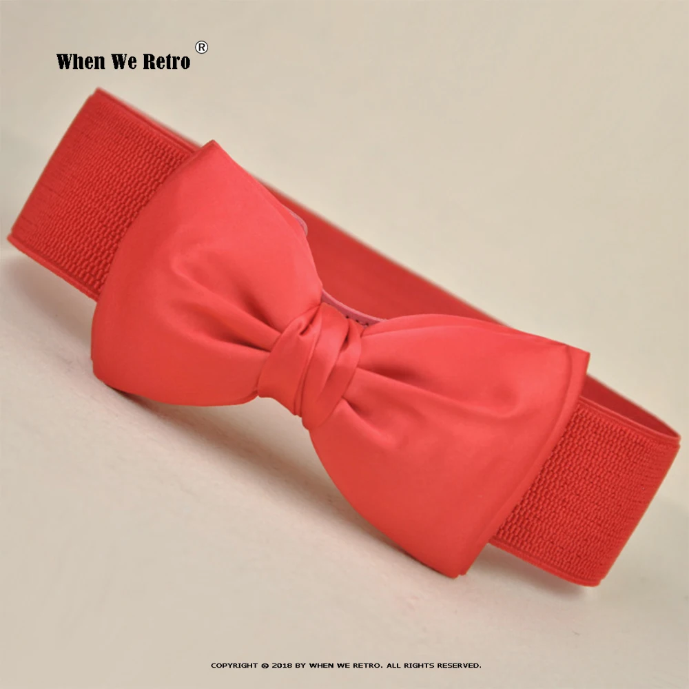 2021 New Fashion Waistband Punk Women Belts VD1912 Elegant Elastic Red Bow Waist Belt cinturón mujer
2021 New Fashion Waistband Punk Women Belts VD1912 Elegant Elastic Red Bow Waist Belt cinturón mujer