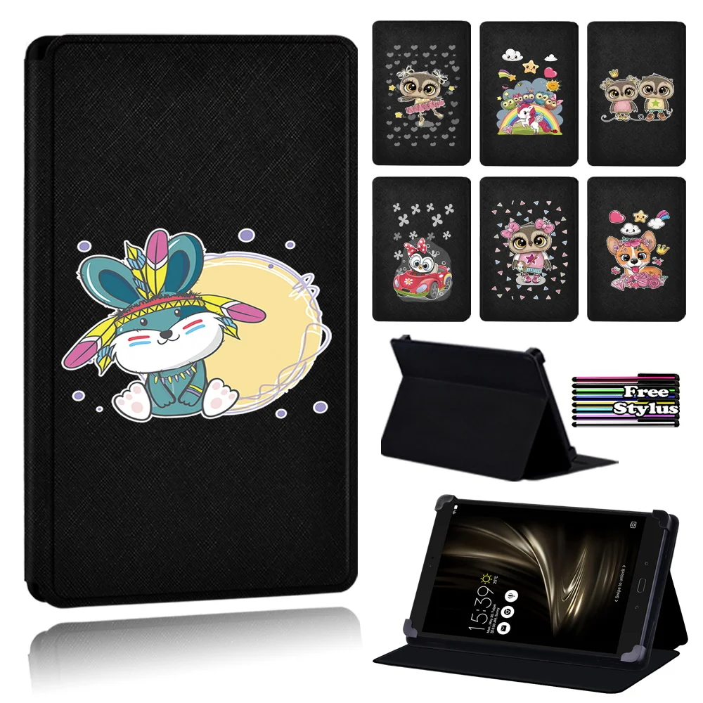 For Asus ZenPad 3S 10 Z500M 9.7/ZenPad(7/8 /10)/C 7.0(Z170C/170CG/170MG)/S 8.0(Z580/580CA) Cartoon Pattern Flip Tablet Case +pen
For Asus ZenPad 3S 10 Z500M 9.7/ZenPad(7/8 /10)/C 7.0(Z170C/170CG/170MG)/S 8.0(Z580/580CA) Cartoon Pattern Flip Tablet Case +pen