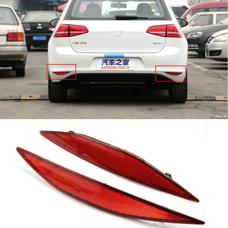 For Golf 7 MK7 Rear bumper reflective strip Rear bumper reflector Capping plate Bumper trim cover 5GG 945 105 5GG 945 106
For Golf 7 MK7 Rear bumper reflective strip Rear bumper reflector Capping plate Bumper trim cover 5GG 945 105 5GG 945 106