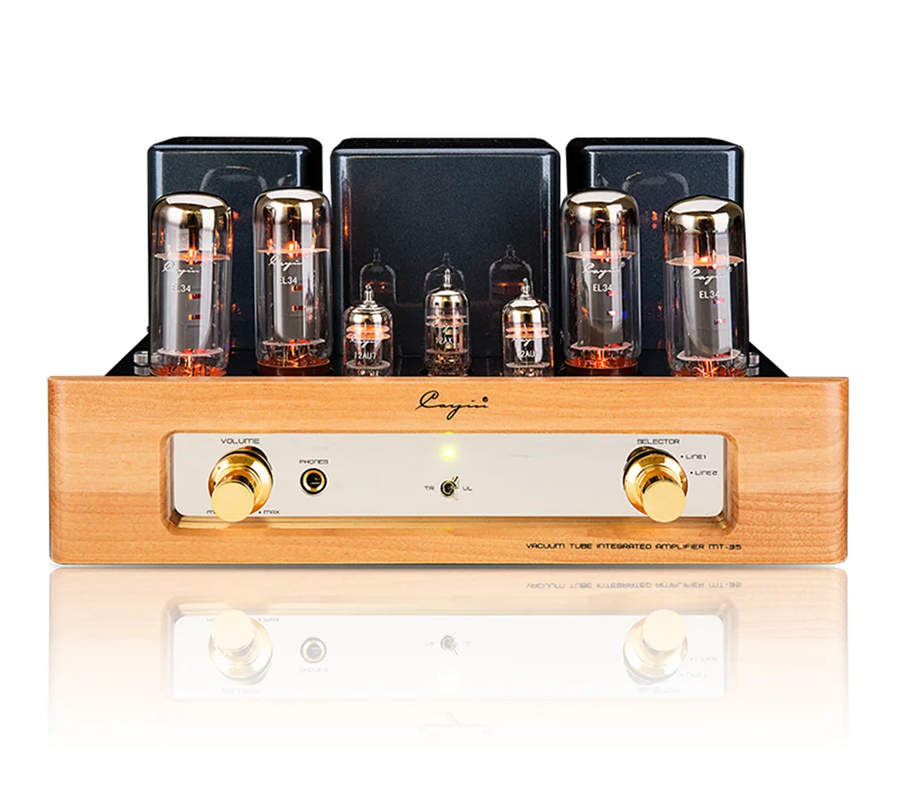 

Cayin MT-35 MK2 Vacuum Tube Power Amplifier EL34*4 Push-pull High Power Vacuum Amplifier Solid Panel