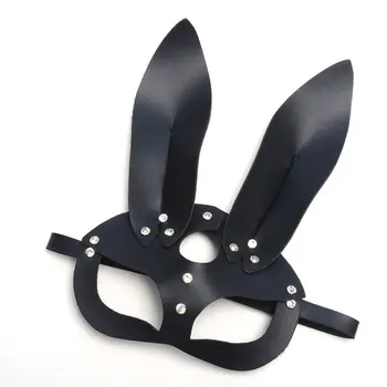 2020 New Design Spring Hot Sale PU Leather Mask For Women Sexy Stylish Rabbit Steampunk Mask Female Party Diamond Rivets ZK519
2020 New Design Spring Hot Sale PU Leather Mask For Women Sexy Stylish Rabbit Steampunk Mask Female Party Diamond Rivets ZK519