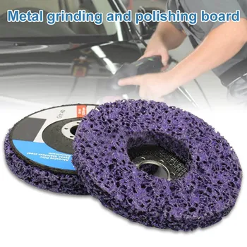 1pc Stainless Steel Polished Wheel Flat Louver Sandpaper for Wood Metal 4/5inches Polished Wheel-30
1pc Stainless Steel Polished Wheel Flat Louver Sandpaper for Wood Metal 4/5inches Polished Wheel-30