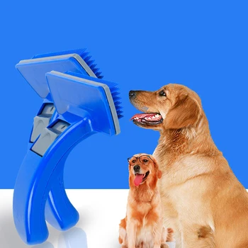 Pet Cleaning Supplies Plastic Blue Pet Hair Remover Self-Cleaning Manual Hair Removal Comb Grooming Tool For Long Hair Curly Pet
Pet Cleaning Supplies Plastic Blue Pet Hair Remover Self-Cleaning Manual Hair Removal Comb Grooming Tool For Long Hair Curly Pet